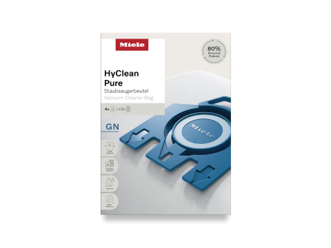 Consumabile & accesorii aspiratoare - Saci de aspirator Miele GN HyClean Pure, pachet cu 4 bucăți