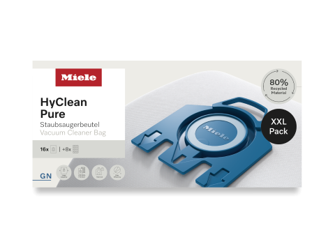 Consumabile & accesorii aspiratoare - Saci de aspirator Miele GN XXL HyClean Pure, pachet cu 16 bucăți