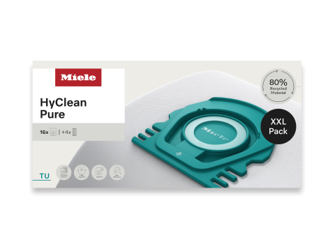 Consumabile & accesorii aspiratoare - Saci de aspirator Miele TU XXL HyClean Pure, pachet cu 16 bucăți