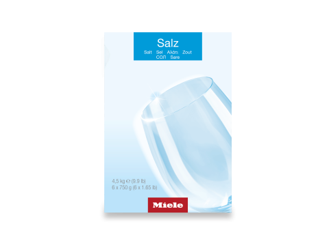 Detergenti pentru masina de spalat vase - Sare de regenerare, 6 x 750 g, Miele GS SA 4502 P