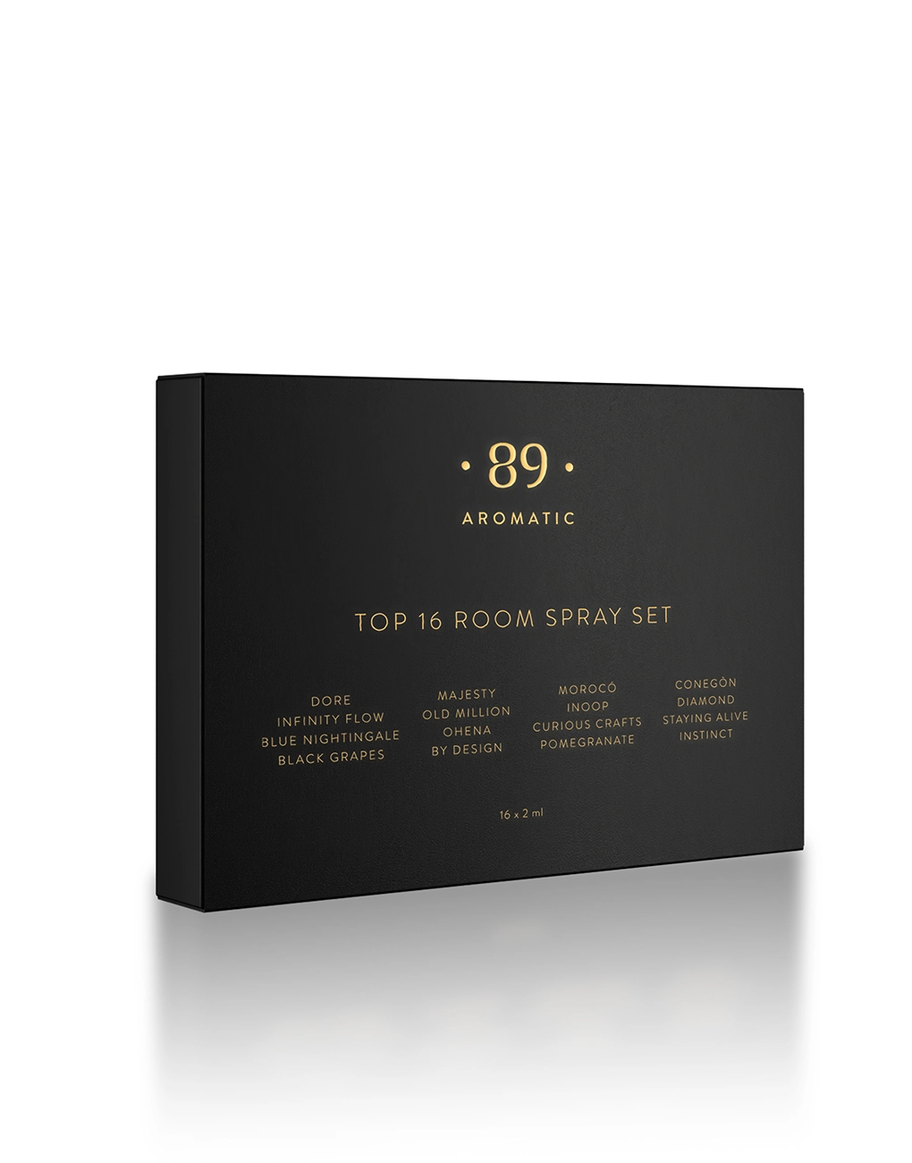 Testere - Set 16 mostre spray de cameră Aromatic 89 – TOP 16 arome