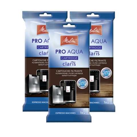 Consumabile & accesorii espressoare - Set 3× filtru apă Melitta PRO AQUA – pentru espressoare automate