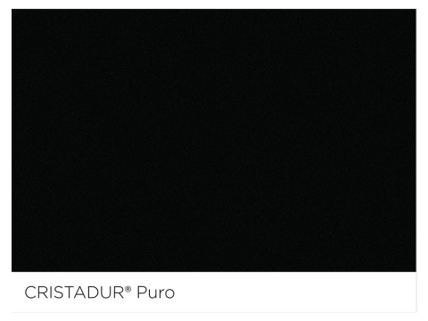 Set chiuveta bucatarie Schock Tia D-100LS 780 x 500 mm Cristadur Puro, negru intens cu parti vizibile si baterie bucatarie Schock Kavus cu cap extractibil Puro [4]