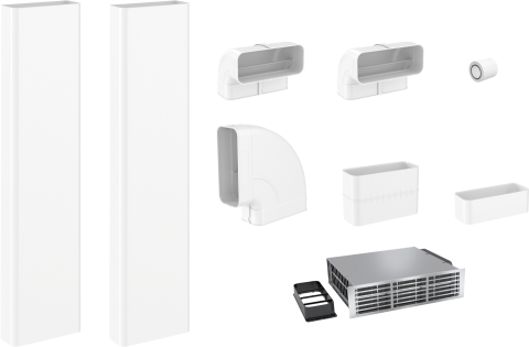 Consumabile & accesorii - Set de conducte plate Miele DFKS-U pentru recirculare, pentru KMDA 7476 / 7633 / 7634
