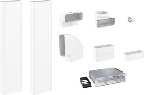 Consumabile & accesorii - Set de conducte plate Miele DFKS-UR pentru recirculare, pentru KMDA 7272-1/7473-1/7676-1/7876-1