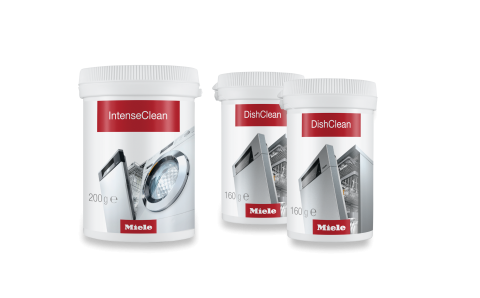 Consumabile & accesorii - Set de îngrijire Miele DishClean & IntenseClean Set pentru mașina de spălat vase, 3 produse