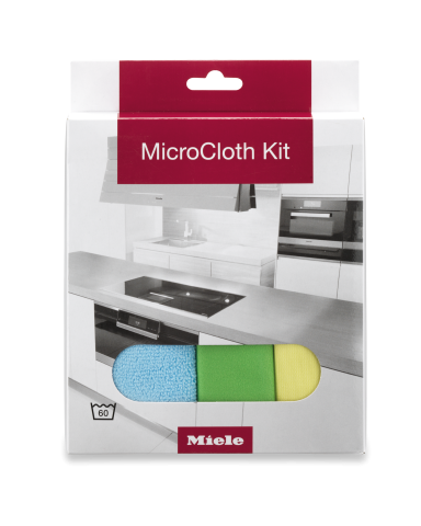 Lavete & îngrijire suprafețe - Set lavete din microfibră Miele MicroCloth Kit GP MI S 0031 W, 3 bucăți