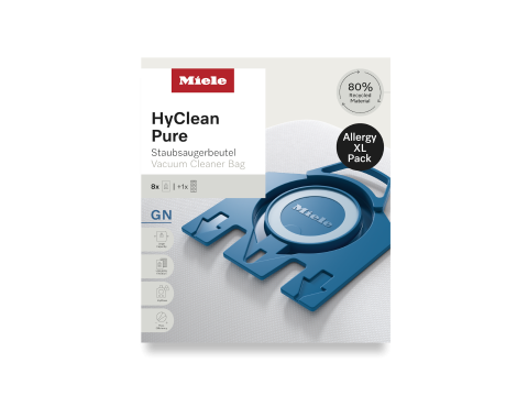 Consumabile & accesorii aspiratoare - Set Miele GN Allergy XL HyClean Pure, 8 saci de aspirator și filtru HEPA