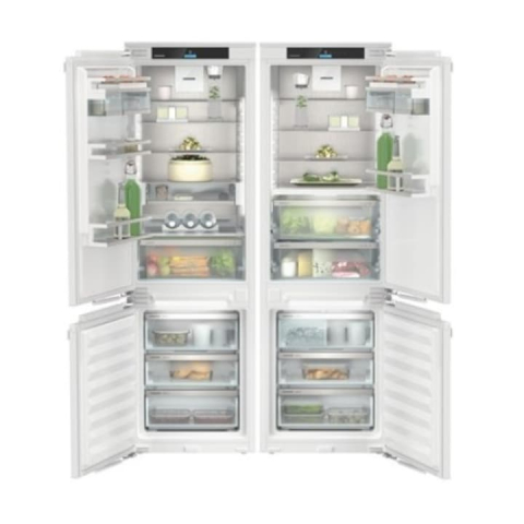 Side by side Incorporabil Liebherr IXCC 5165 Prime, No Frost, BioFresh, EasyFresh, DuoCooling, 500l, H 178,8 cm, Clasa D, Alb [2]