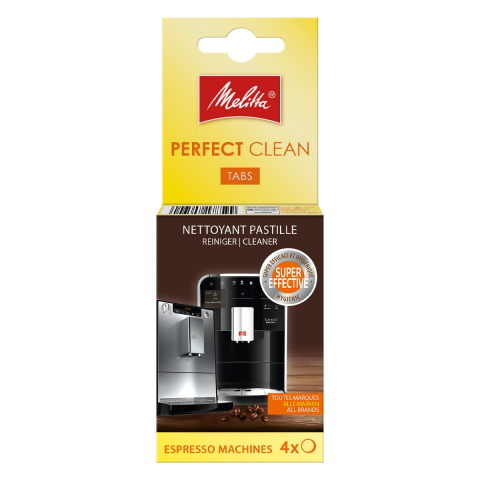 Consumabile & accesorii espressoare - Tablete PERFECT CLEAN Melitta, pentru espressor automat, 4x1.8g, 4 utilizari