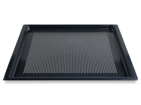 Consumabile & accesorii cuptoare - Tavă de copt gourmet și tavă AirFry Miele HBBL 71, perforată, pentru cuptoare H 2000/6000/7000 și DGC