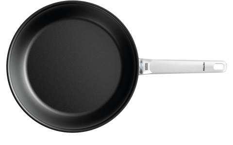Consumabile & accesorii plite - Tigaie din inox Miele KMBP 2800-3, 28 cm, cu suprafață neaderentă, pentru toate plitele