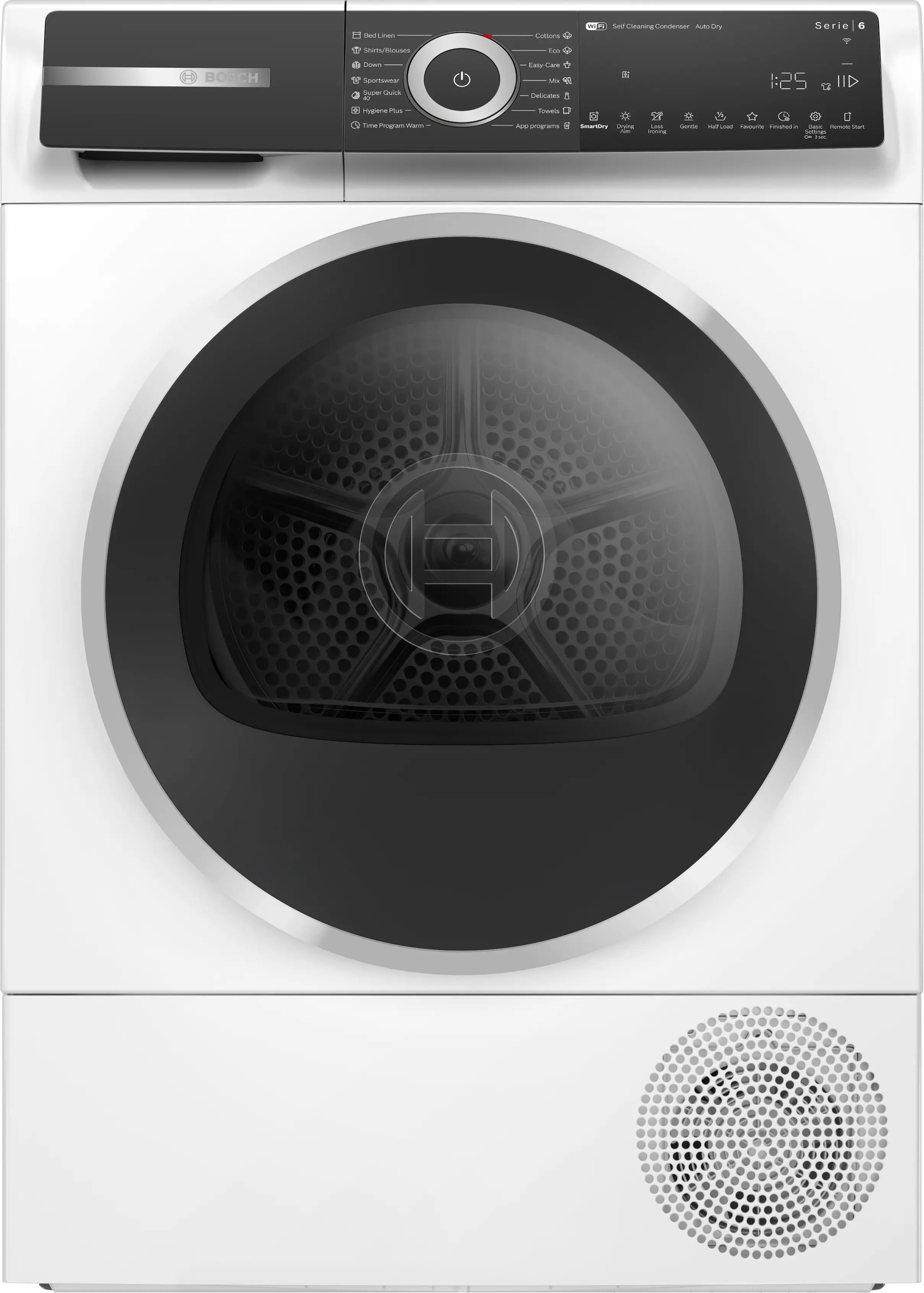 Electrocasnice - Uscător de rufe Bosch Seria 6 WQH245B4BY, 9 kg, cu pompă de căldură, alb