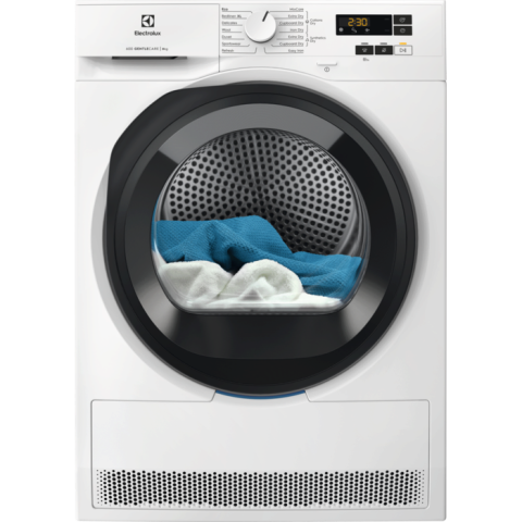 Electrocasnice - Uscător de rufe cu pompă de căldură Electrolux EW6D185YE, capacitate 8 kg, clasa energetică A++, Alb