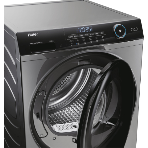 Uscator de rufe Haier HD80-A3959R-S, Pompa de caldura, 8 kg, Clasa C, Motor Inverter, i-Refresh, Dry Sensor, WiFi, Antracit [4]