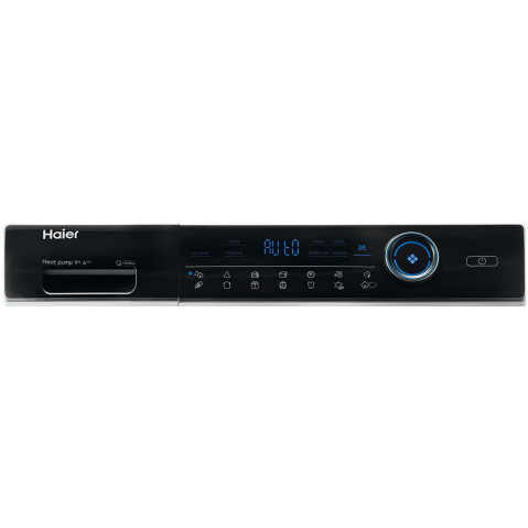 Uscator de rufe Haier HD90-A3979-S, Pompa de caldura, 9 kg, Clasa C, Motor Inverter, Dry Sensor, iRefresh, iTime, Full Time Reverse, Pillow Drum [1]
