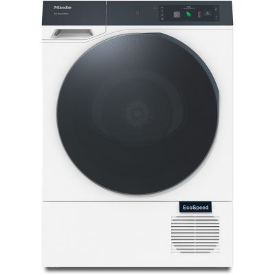 Uscatoare de rufe - Uscator de rufe Miele TQ 1000 WP, Nova Edition, pompa de caldura, 9 kg, Clasa B, Alb
