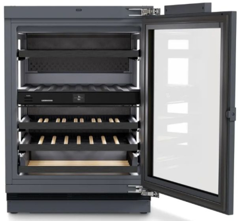 Vitrina de vin incorporabila Vinidor Selection Liebherr UWpri 3782, doua zone, 101 l, 38 sticle, UVProtect Plus, HumiditySelect, SmartDeviceBox, Clasa F [1]