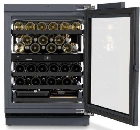 Vitrina de vin incorporabila Vinidor Selection Liebherr UWpri 3782, doua zone, 101 l, 38 sticle, UVProtect Plus, HumiditySelect, SmartDeviceBox, Clasa F [2]