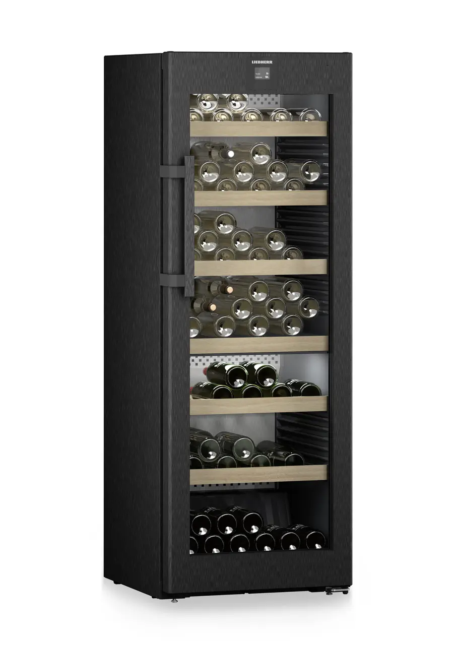 Freestanding - Vitrina de vinuri Liebherr WPbsi 5052, 319 l, 60 cm, 131 sticle, EasyFill, HumiditySelect, UVProtect Plus, SmartDeviceBox integrat, Clasa F