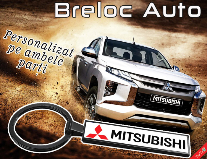 Breloc metalic stil plăcuță auto  personalizabil [3]