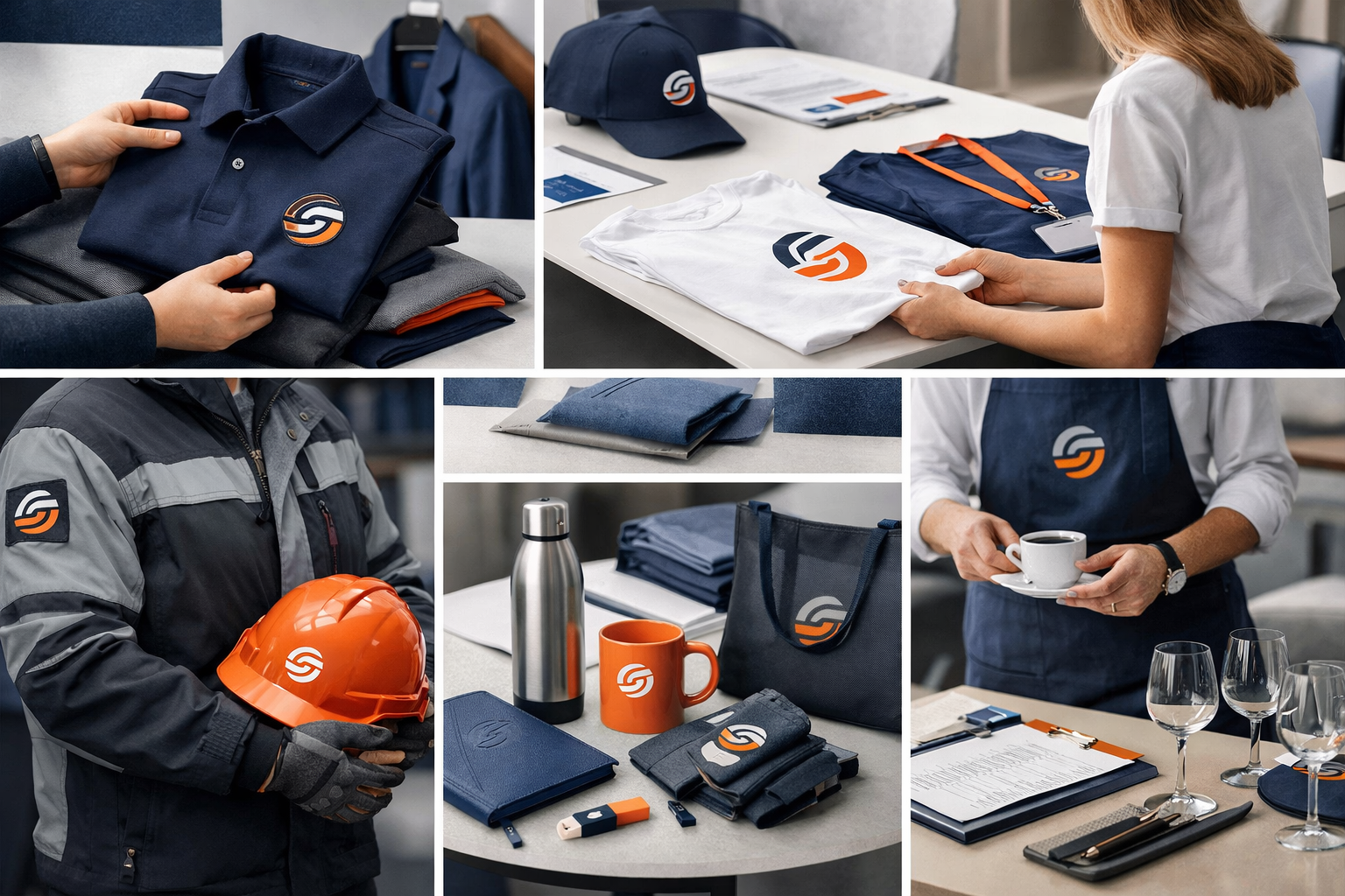 Produse personalizate PrintIQ pentru companii, HoReCa, workwear și promoționale