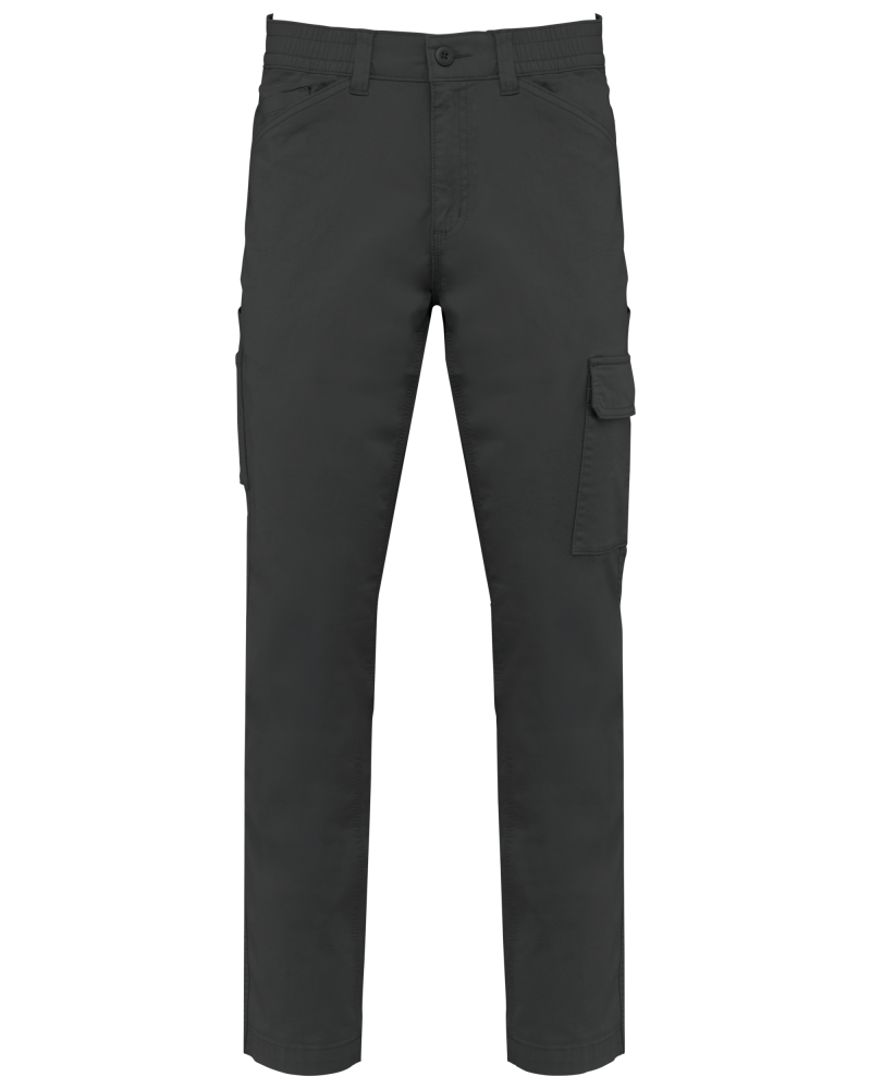 Pantaloni de lucru unisex, 98% bumbac/2% elastan, 250 g/m2, WK Designed to Work [3]