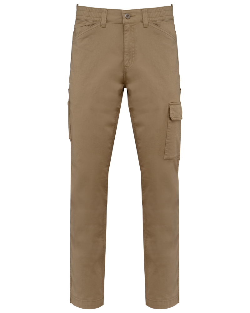 Pantaloni de lucru unisex, 98% bumbac/2% elastan, 250 g/m2, WK Designed to Work [2]