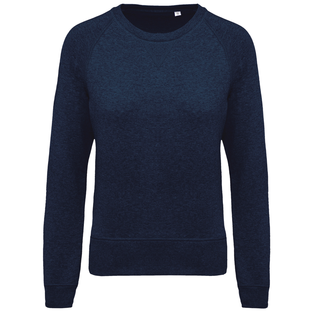 Bluza dama, 80% bumbac organic și 20% poliester reciclat,300 g/m², Kariban [7]
