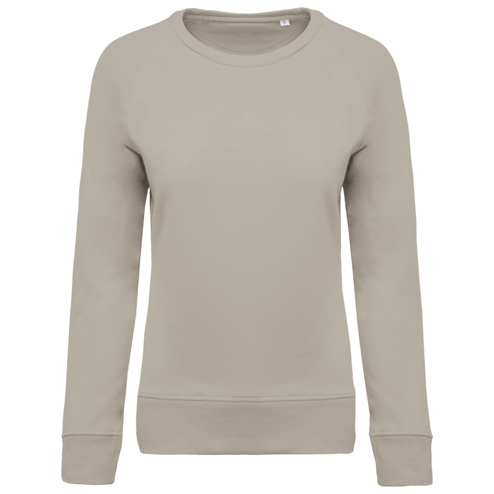 Bluza dama, 80% bumbac organic și 20% poliester reciclat,300 g/m², Kariban [5]
