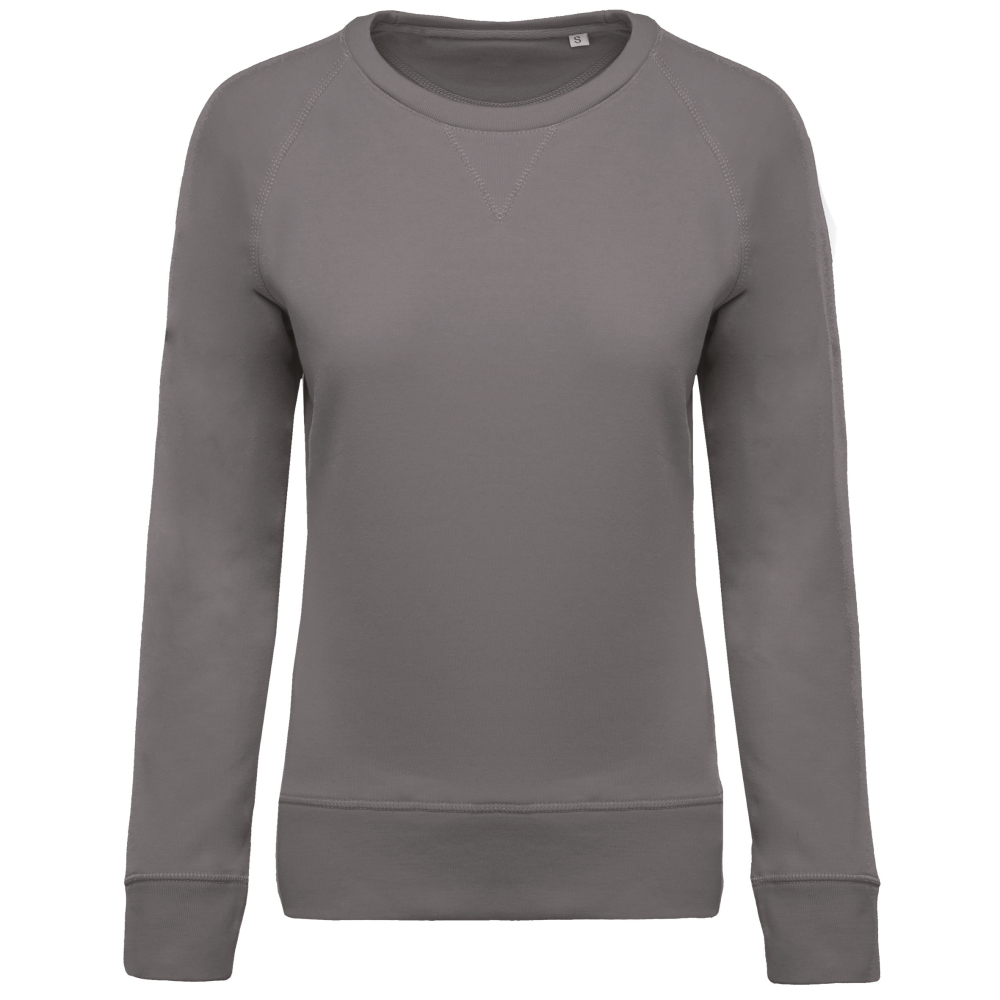 Bluza dama, 80% bumbac organic și 20% poliester reciclat,300 g/m², Kariban [23]