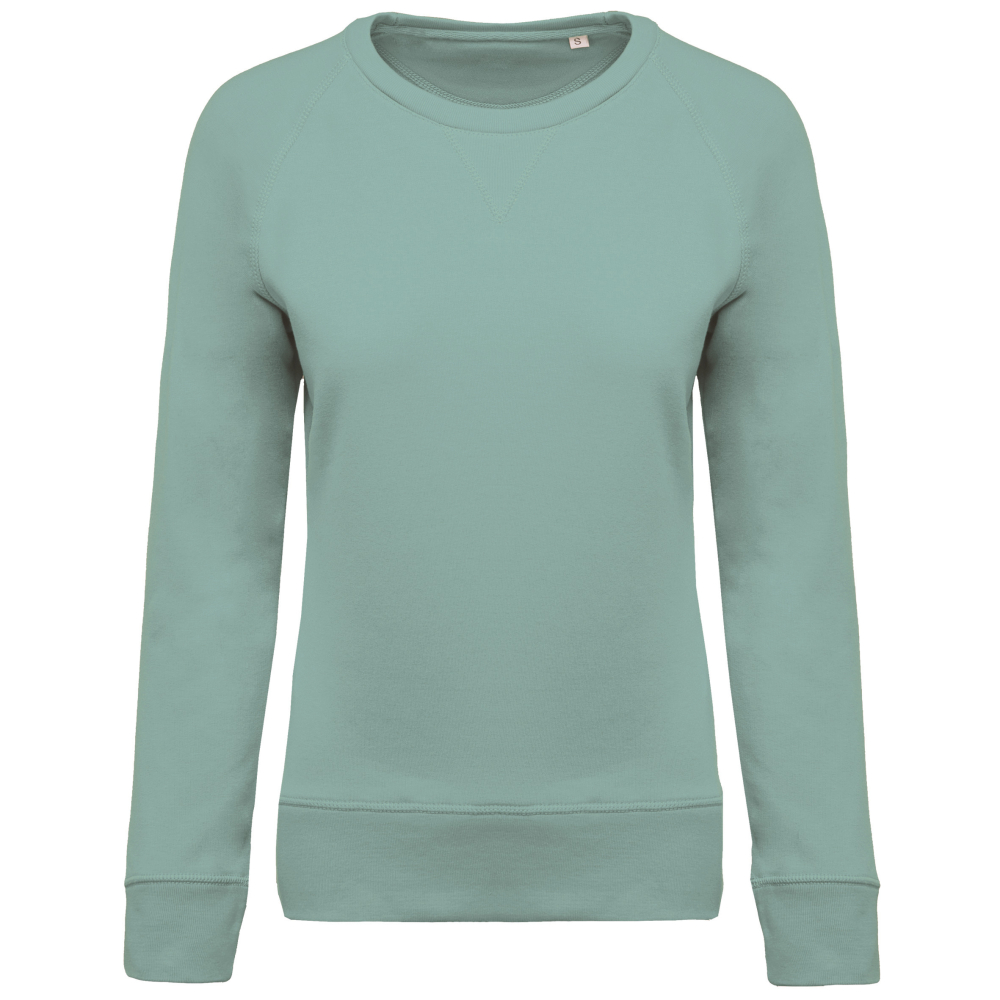 Bluza dama, 80% bumbac organic și 20% poliester reciclat,300 g/m², Kariban [19]