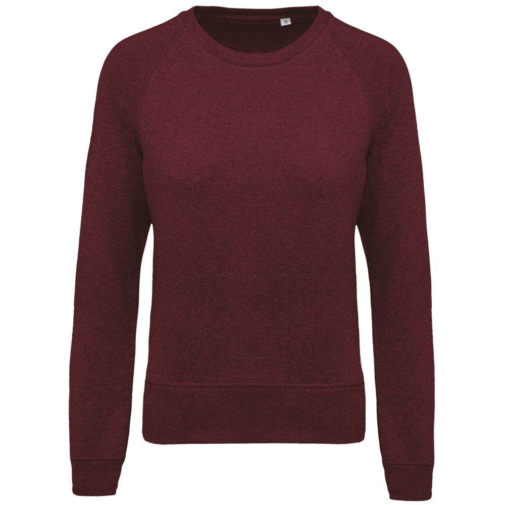 Bluza dama, 80% bumbac organic și 20% poliester reciclat,300 g/m², Kariban [25]