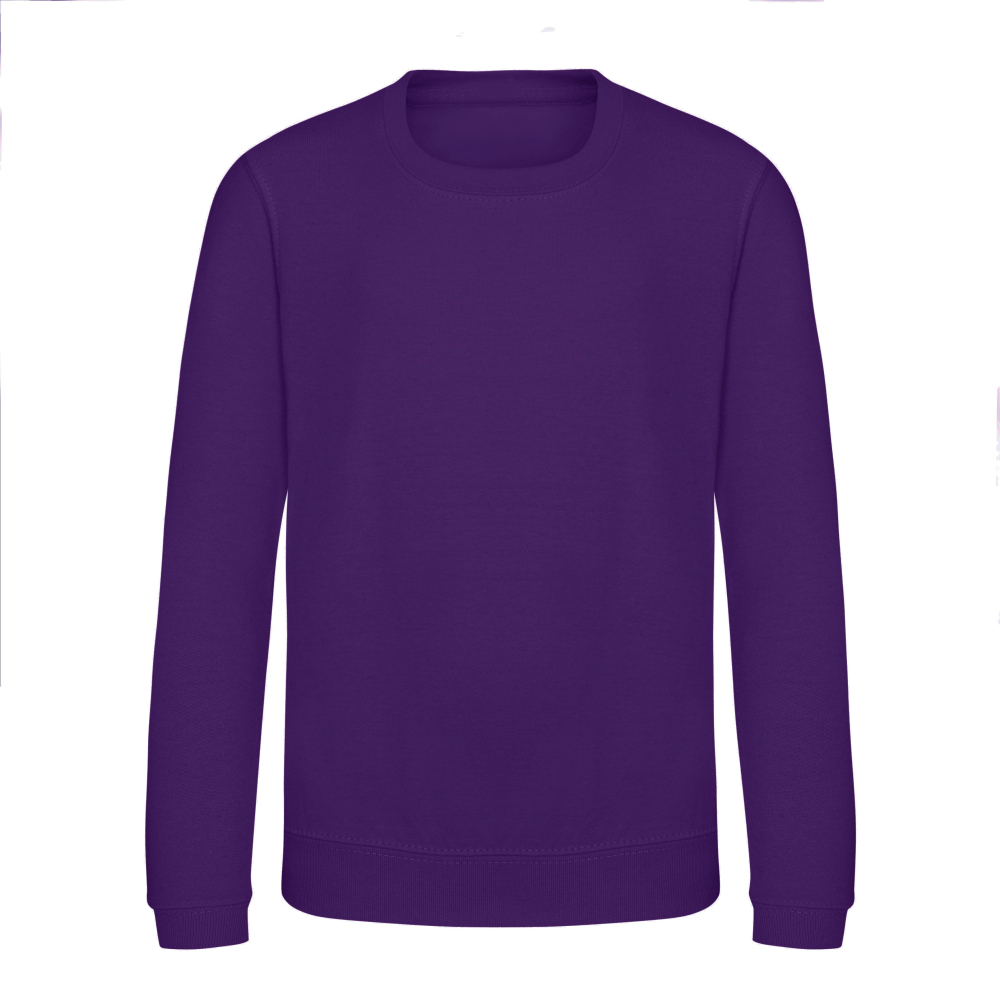 Bluza copii, 80% bumbac filat cu inele/ 20% poliester,280 g/m², AWDis [46]
