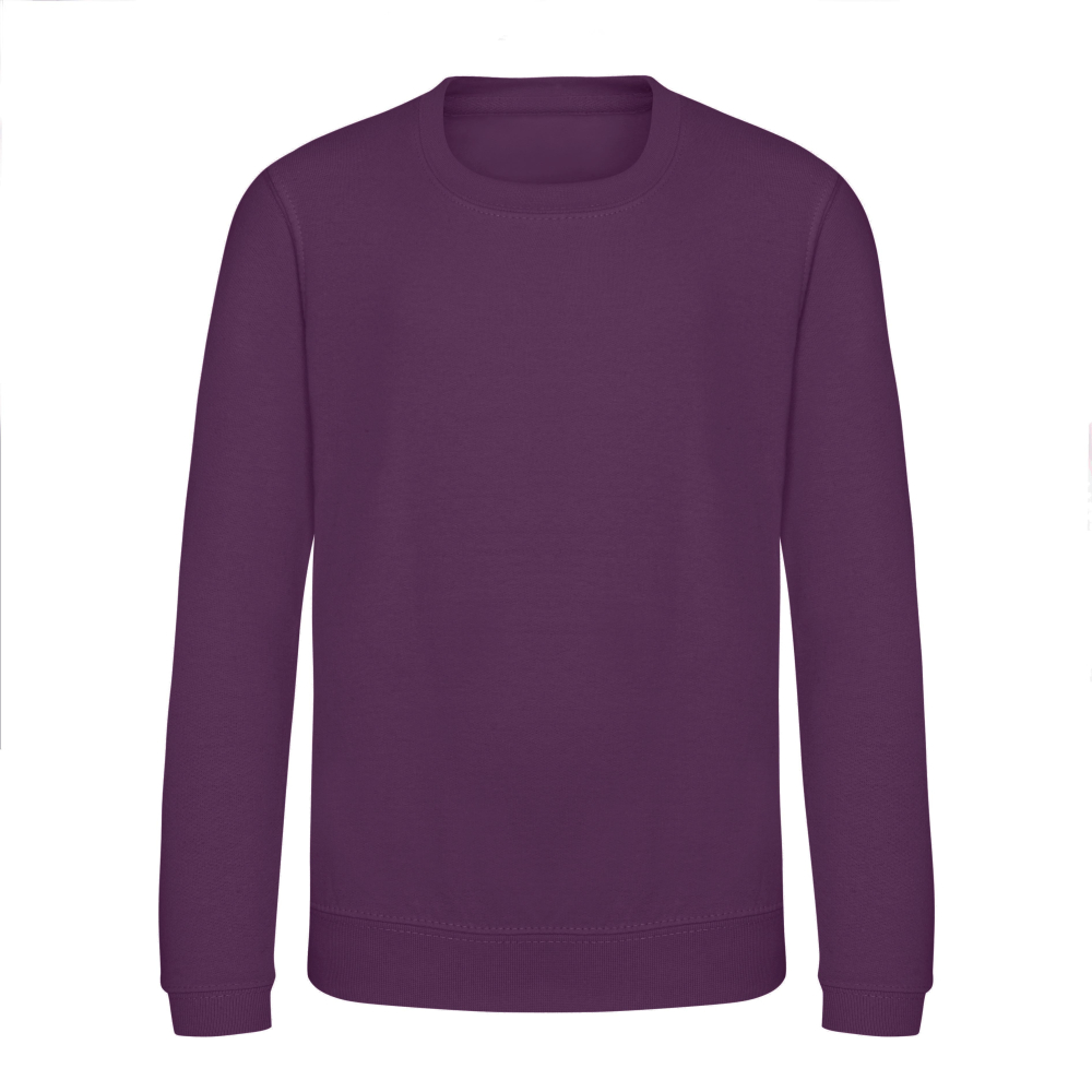 Bluza copii, 80% bumbac filat cu inele/ 20% poliester,280 g/m², AWDis [44]