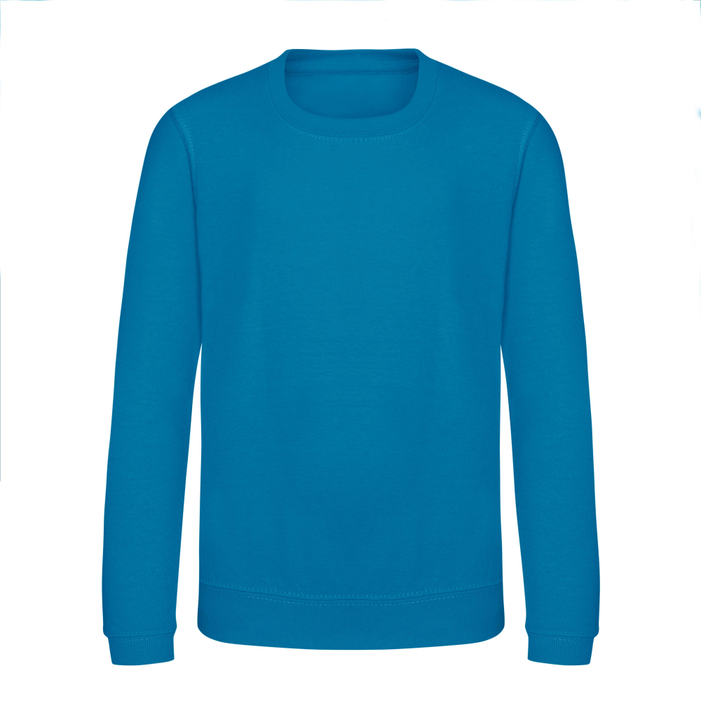 Bluza copii, 80% bumbac filat cu inele/ 20% poliester,280 g/m², AWDis [54]