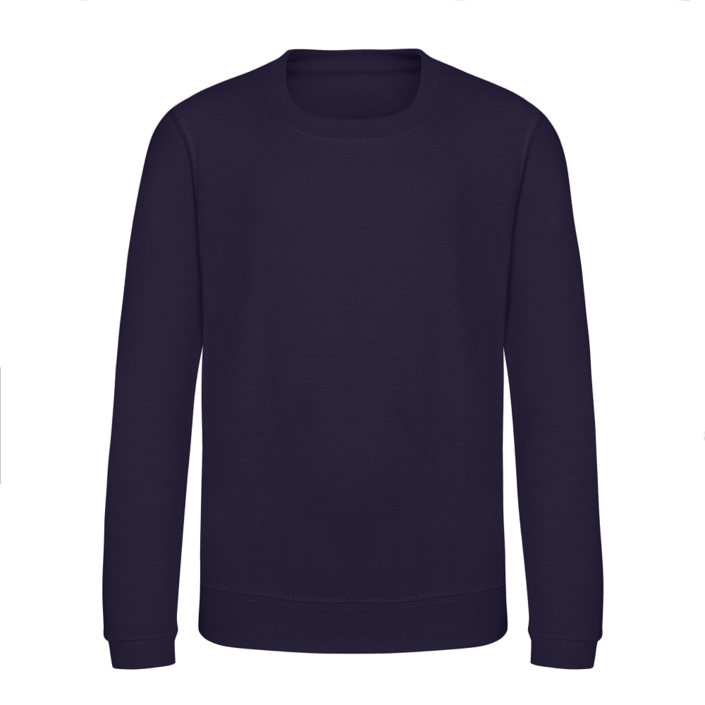 Bluza copii, 80% bumbac filat cu inele/ 20% poliester,280 g/m², AWDis [40]