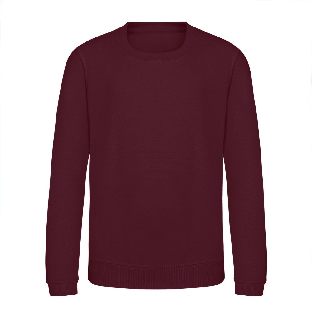 Bluza copii, 80% bumbac filat cu inele/ 20% poliester,280 g/m², AWDis [12]