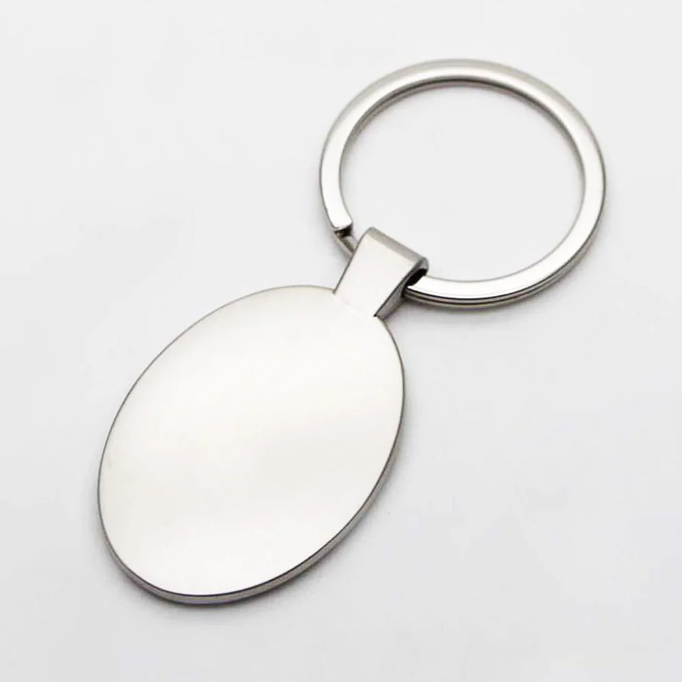 Breloc metalic oval [3]