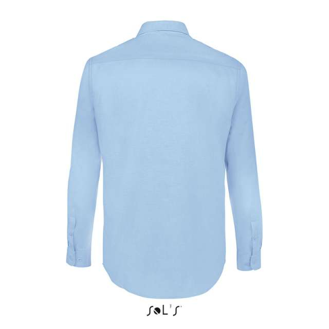 Camasa barbati maneca lunga, 70% bumbac - 30% poliester,135 g/m² SOL'S [3]