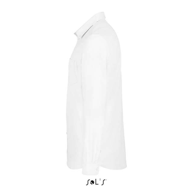 Camasa barbati maneca lunga, 70% bumbac - 30% poliester,135 g/m² SOL'S [7]