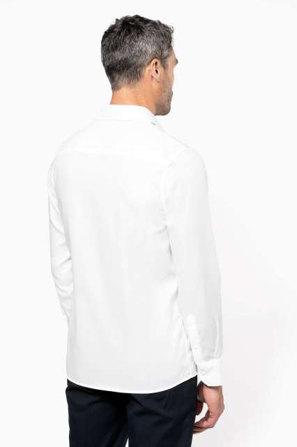 Camasa non iron barbati, 100% bumbac 115 g/m² , Kariban [4]