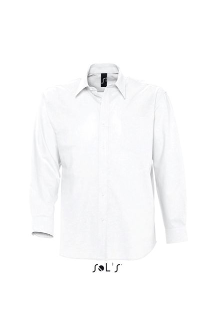 Camasa barbati maneca lunga, 70% bumbac - 30% poliester, 135 g/m² SOL'S [10]