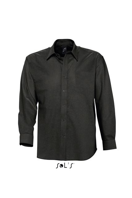 Camasa barbati maneca lunga, 70% bumbac - 30% poliester, 135 g/m² SOL'S [3]