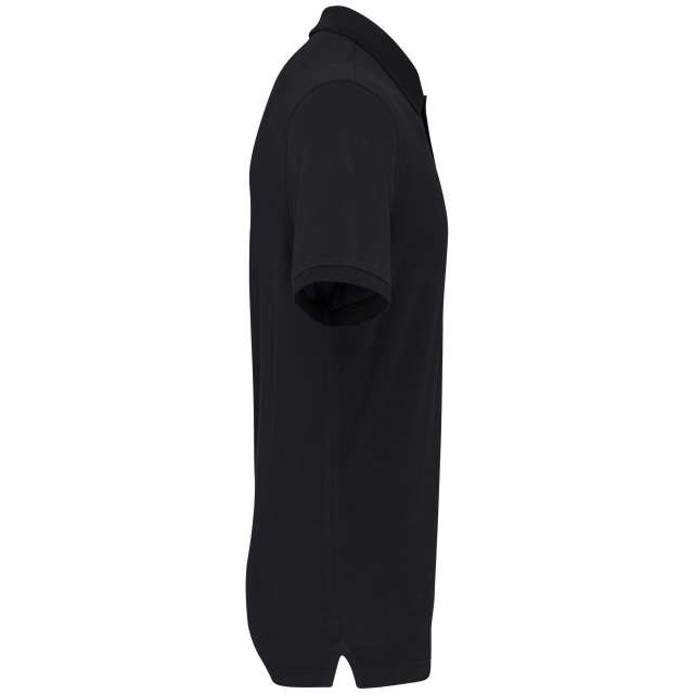 Tricou polo barbati, 100% bumbac 180 g/m2 , Kariban [7]