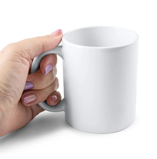 Cana ceramica alba, 330 ml [5]