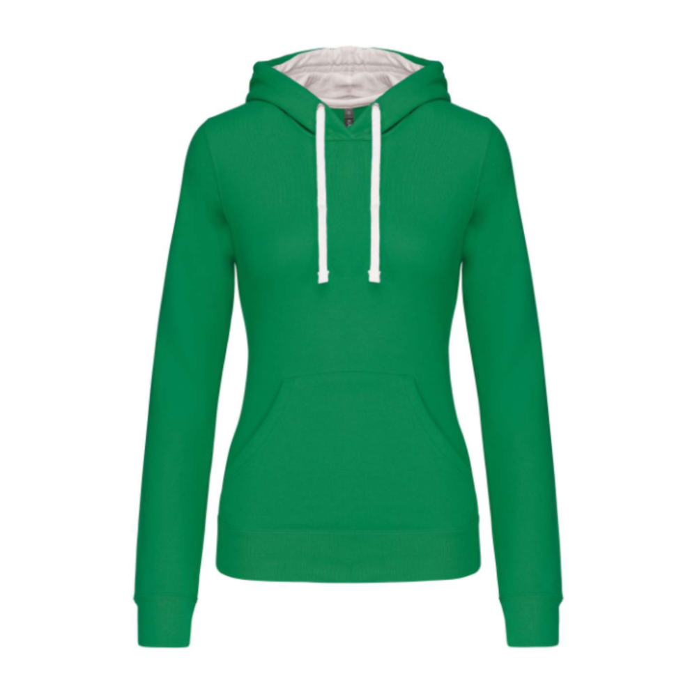 Hanorac dama, 80% bumbac pieptănat / 20% poliester,280 g/m², Kariban [2]