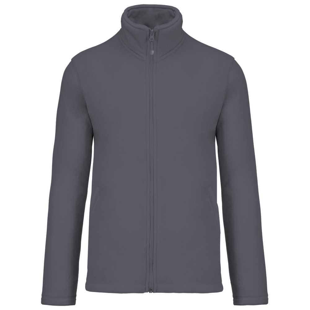 Jacheta polar barbati, Micropolar 100% poliester, 280 g/m², Kariban [8]