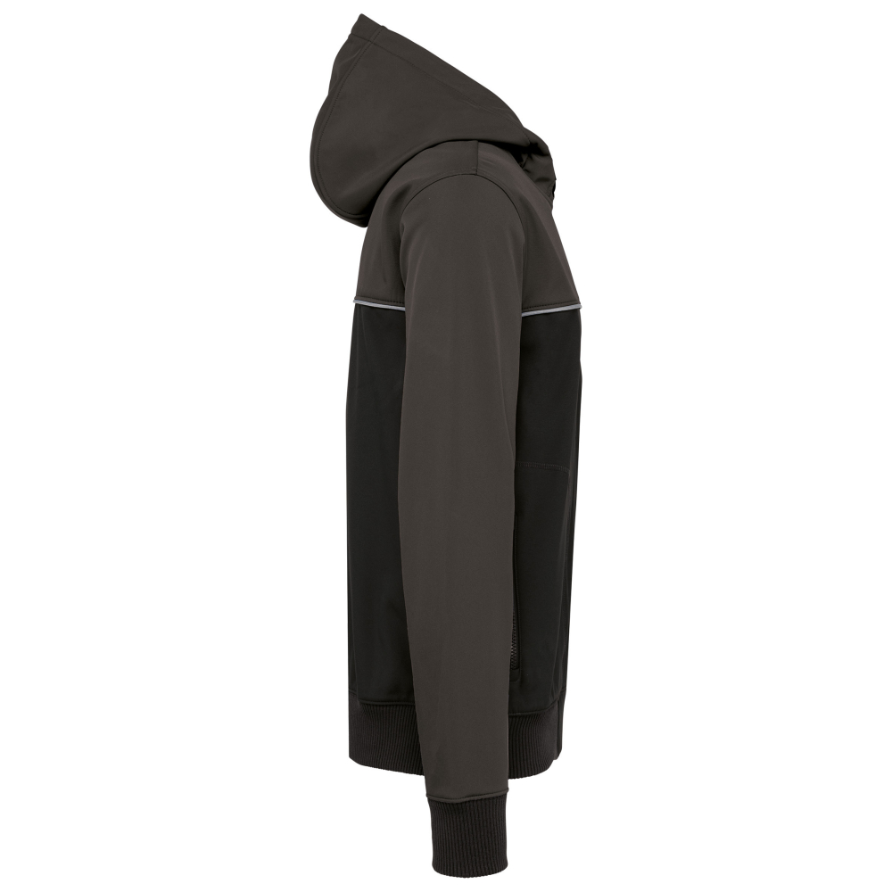 Jacheta softshell barbati, 96% poliester / 4% elastan,WK Designed to work, 300 g/m2 [15]