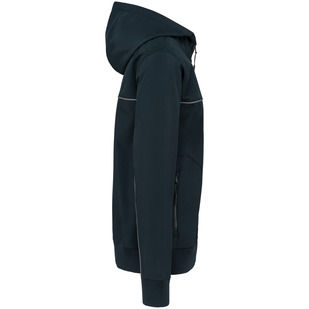 Jacheta softshell barbati, 96% poliester / 4% elastan,WK Designed to work, 300 g/m2 [20]